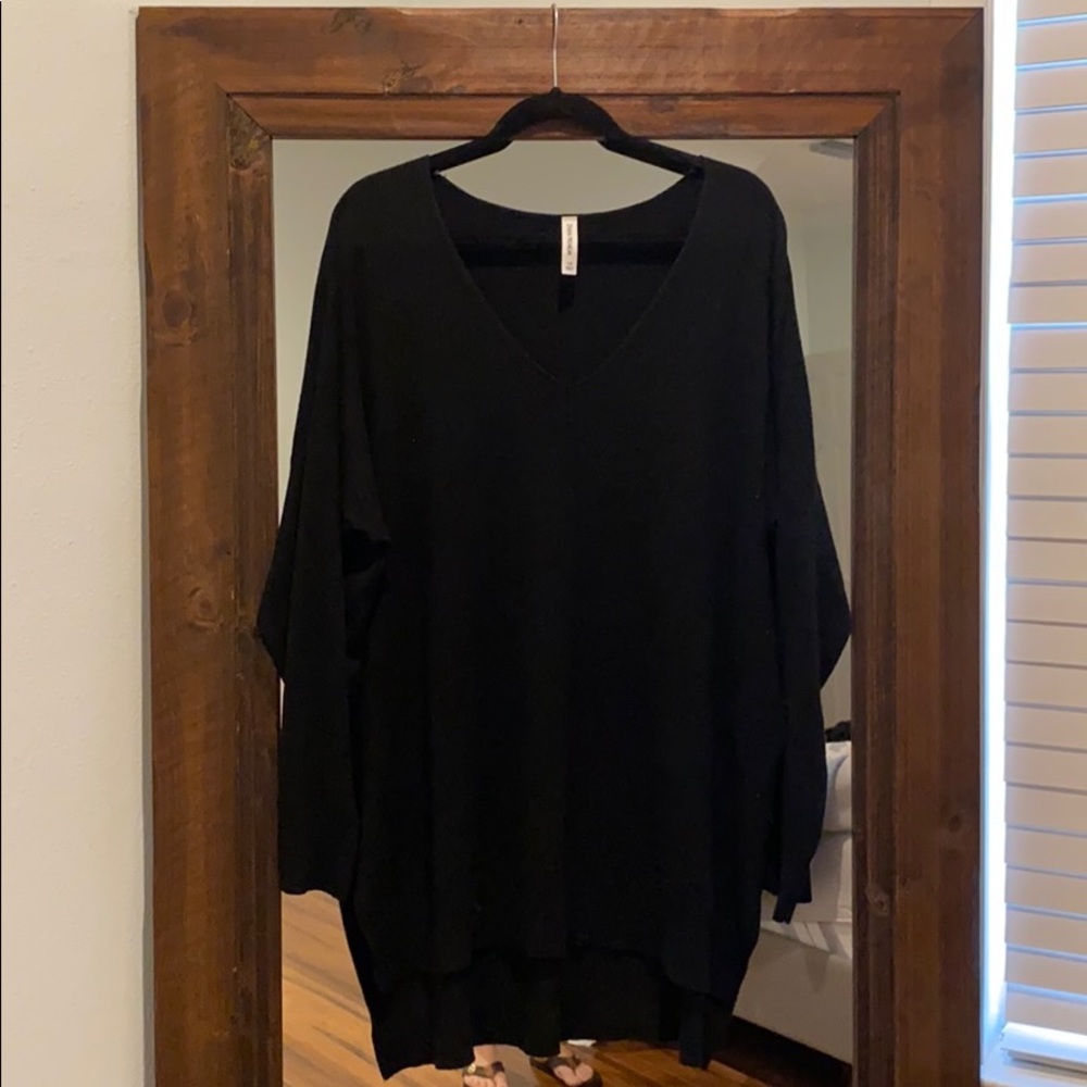 Miss Who I Was Black Sweater